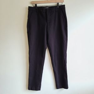 Liverpool cropped black skinny ankle pants